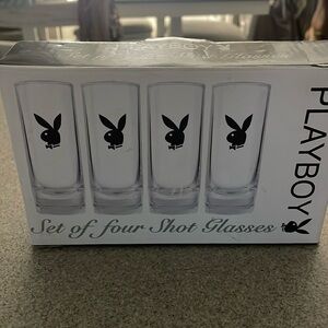 Playboy bunny shot glass